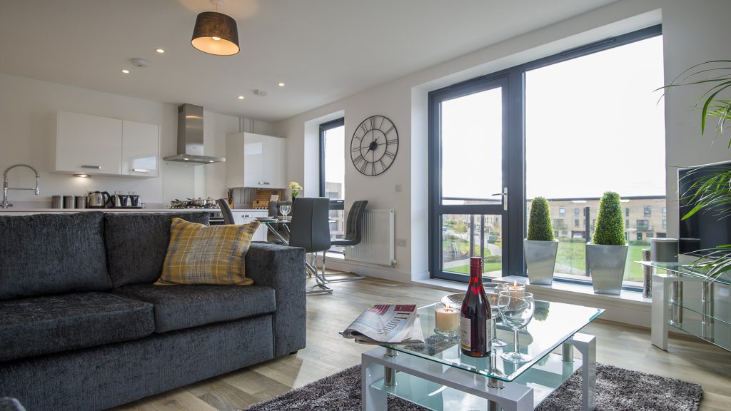 Tailored Stays De Havilland House Reception Area